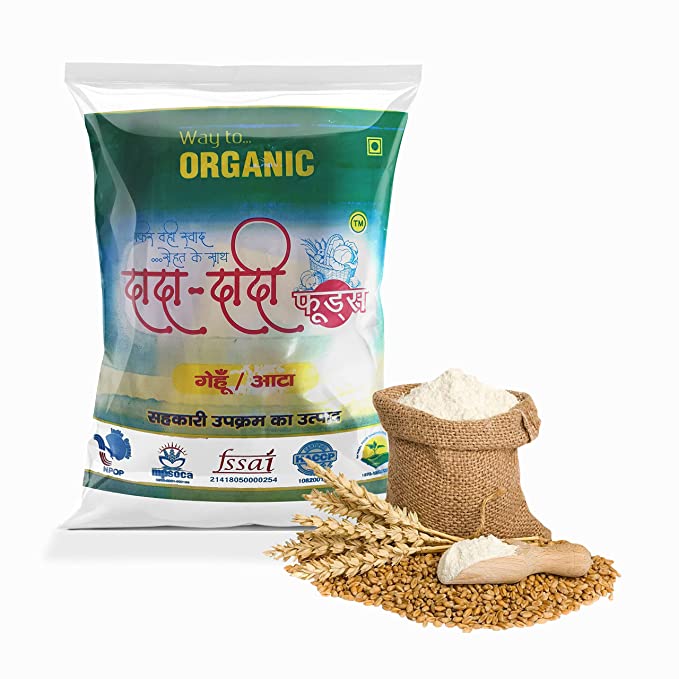 Dada Dadi foods Organic Aata/Flour