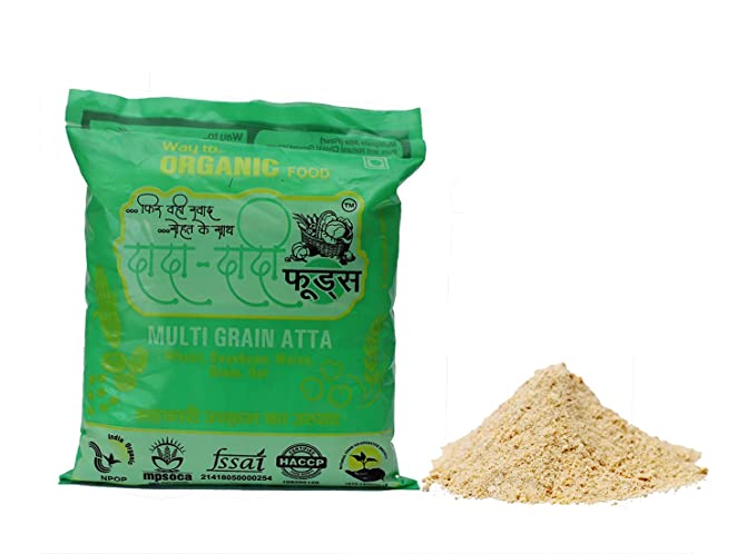 Dada Dadi foods Organic Multigrain Atta/Flour