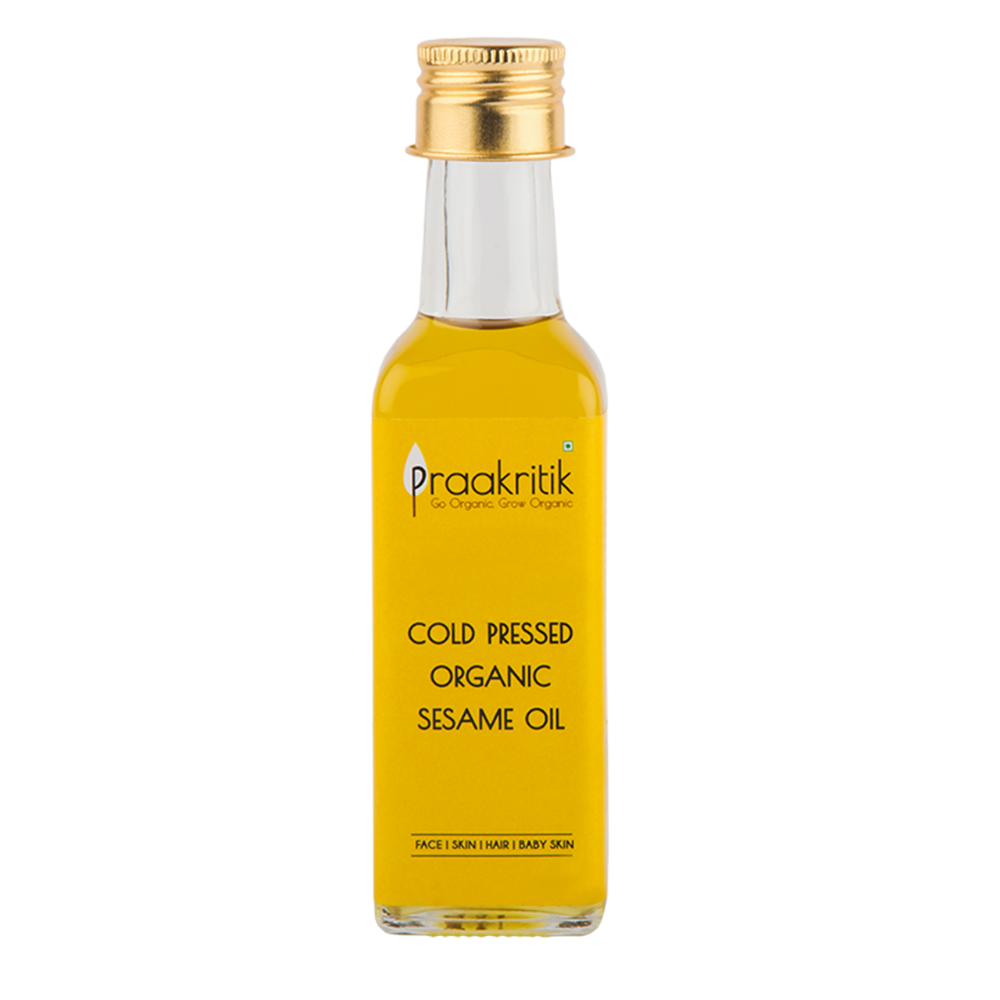 Organic Cold Pressed Sesame Oil | 100 ml | Praakritik