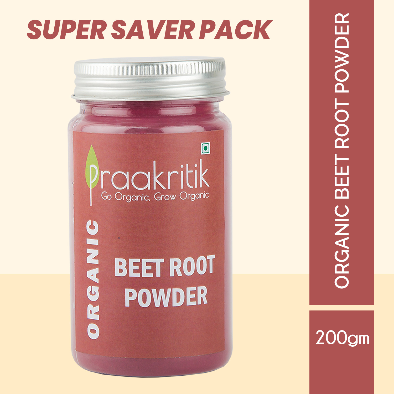 Organic Beet Root Powder | 100 G | Praakritik