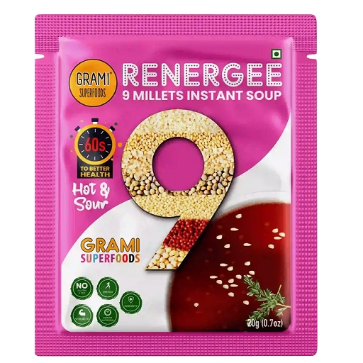 Renergee Instant 9 Millet Hot & Sour Soup