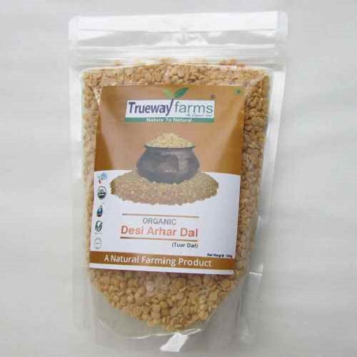 ARHAR DAL, 100% ORGANIC, 100% NATURAL