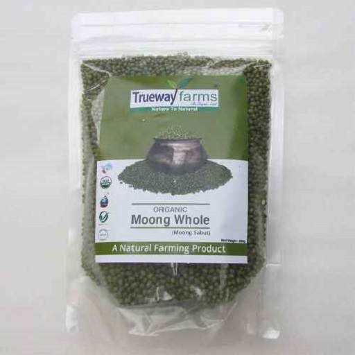 MOONG WHOLE (MOONG SABUT), 100% ORGANIC, 100% NATURAL