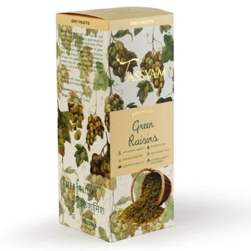 Tassyam Premium Green Raisins