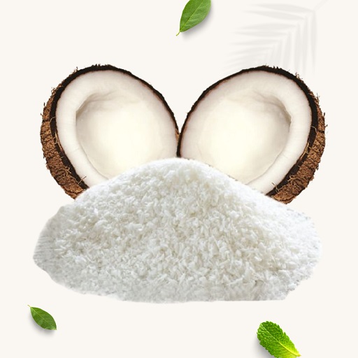 Fresh Coconut Powder, No Added Sugar Or Flavors