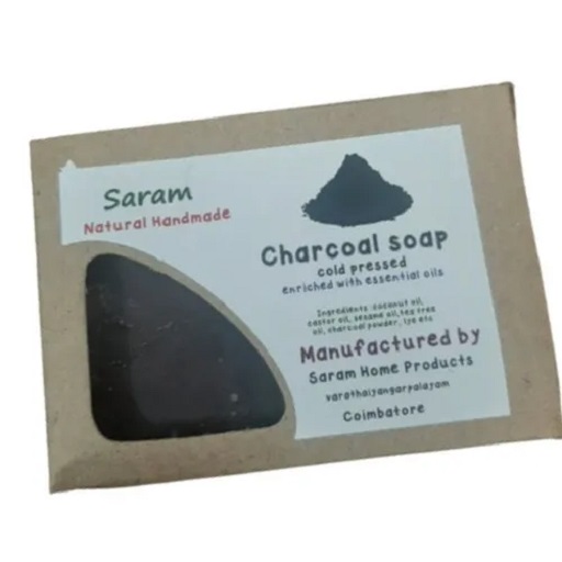 Natural Handmade Charcoal Soap