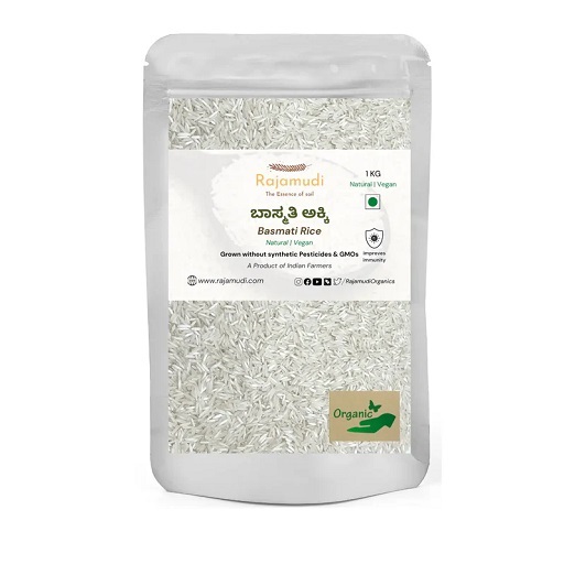 Organic aged Himalayan Basmati Rice