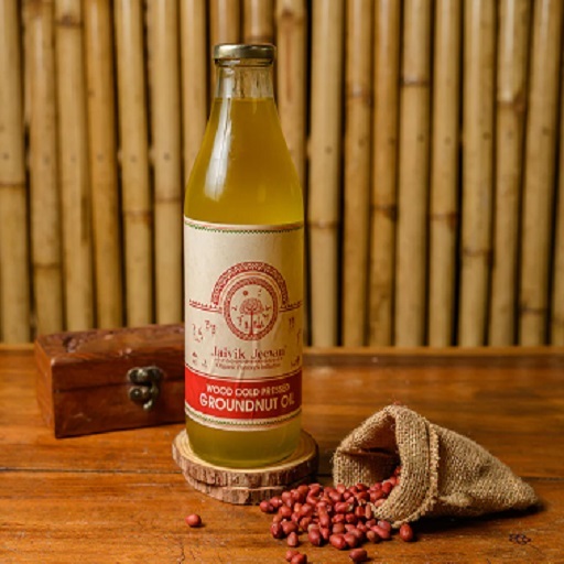 Natural Groundnut Oil Wood Cold Pressed