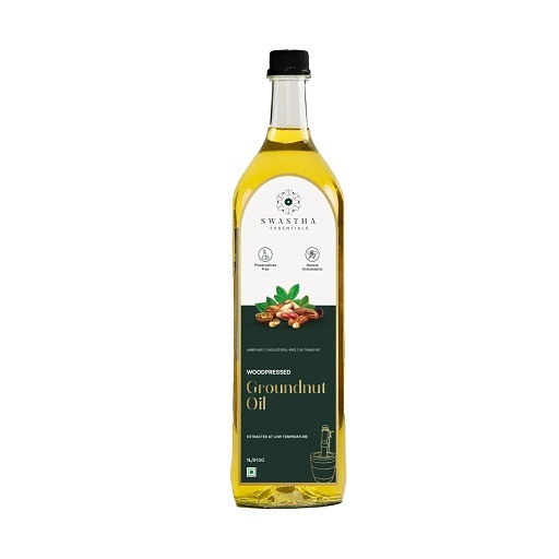 Natural Woodpressed Groundnut Oil