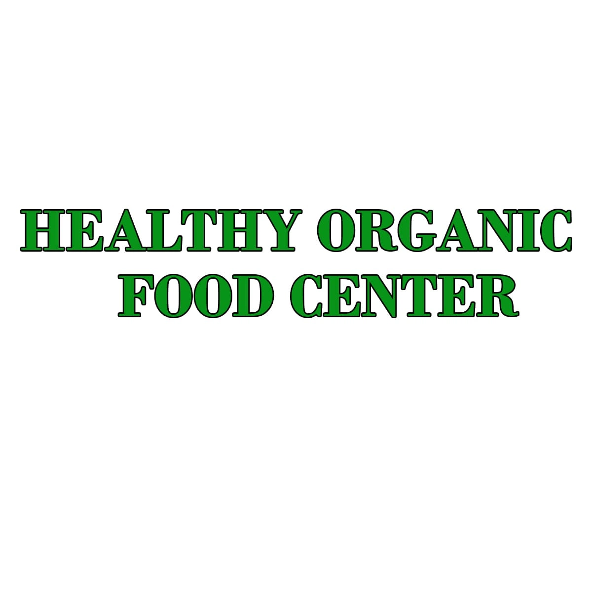 Healthy Organic Food Center logo