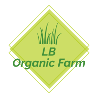 L B ORGANIC FARM logo