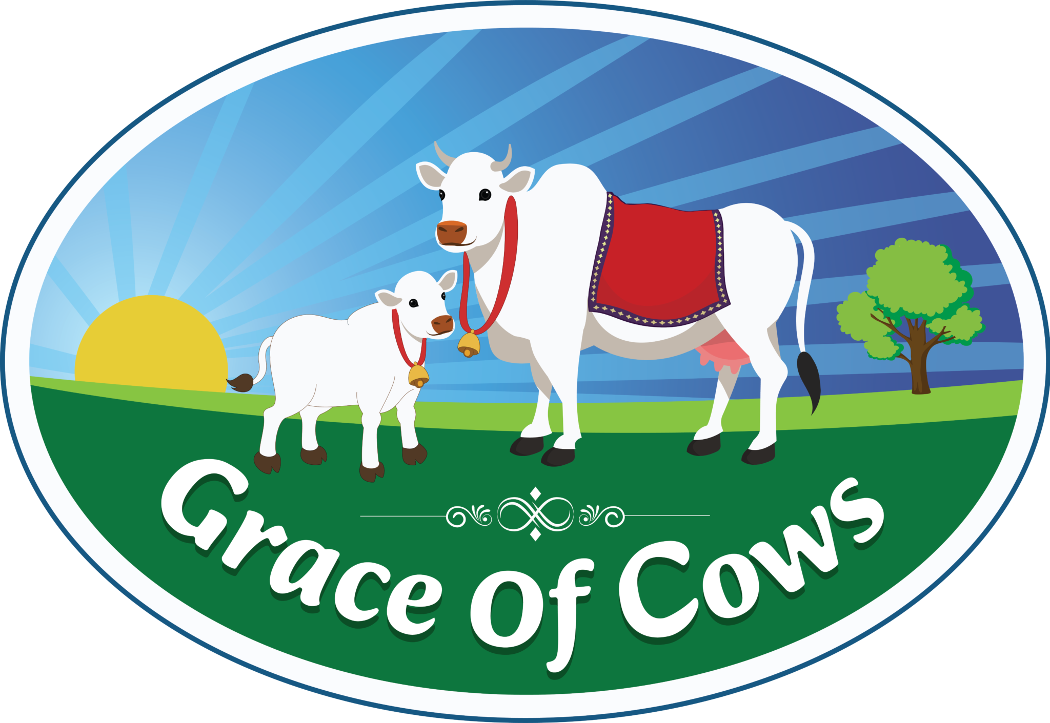 Gres of cows logo