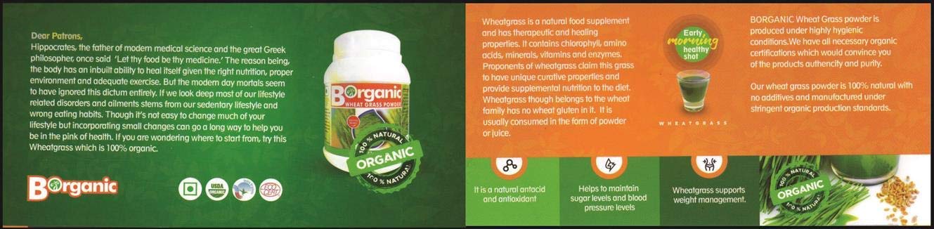 Organic Wheat Grass Powder (100 gram)