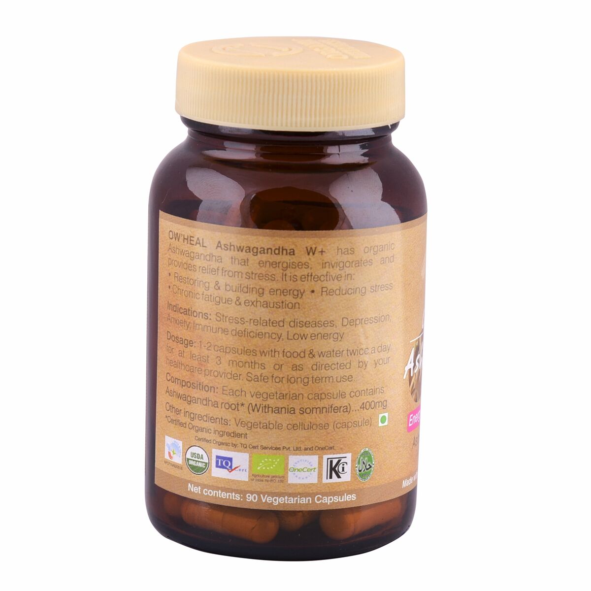 Organic Wellness Heal Ashwagandha W+