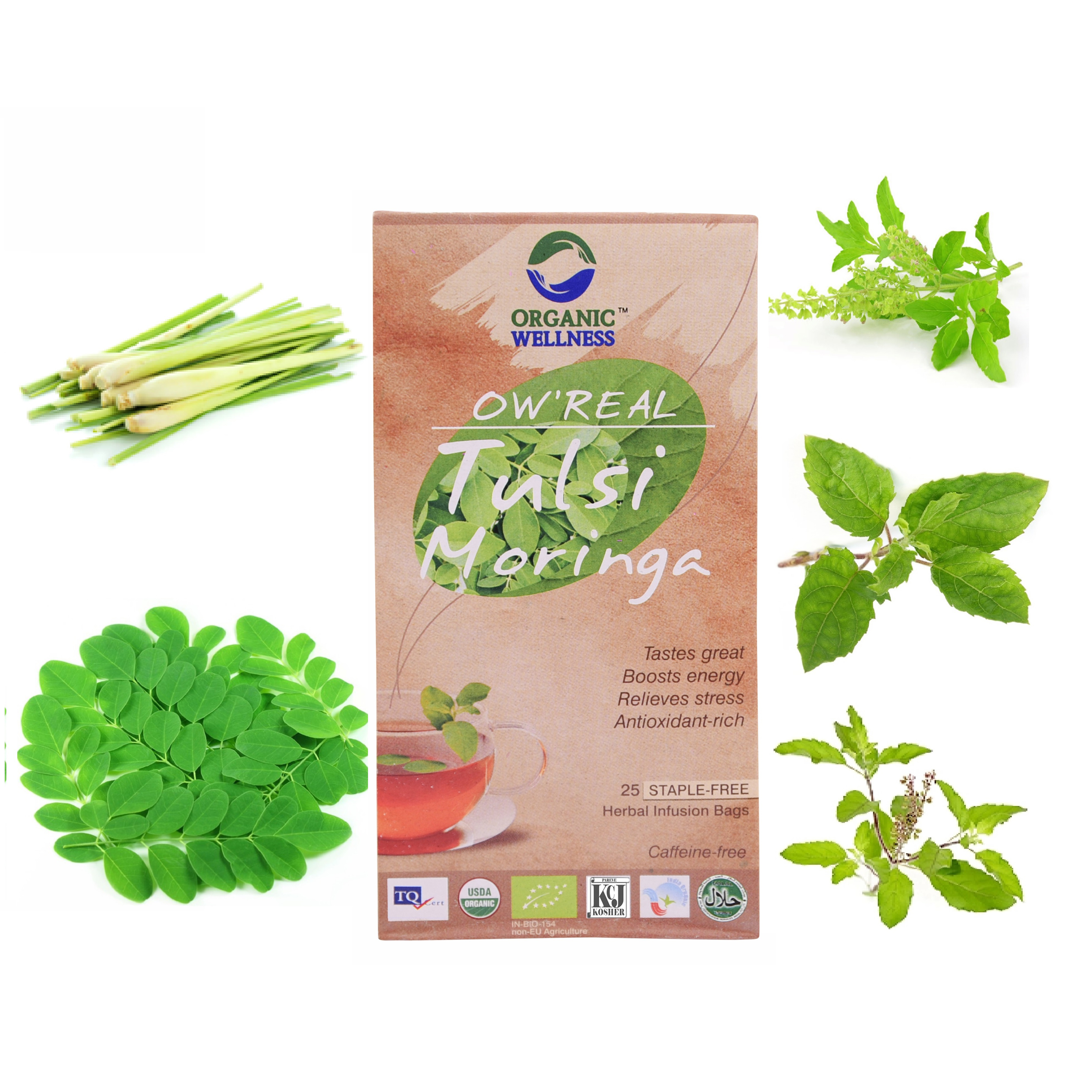 Organic Wellness Tulsi Moringa