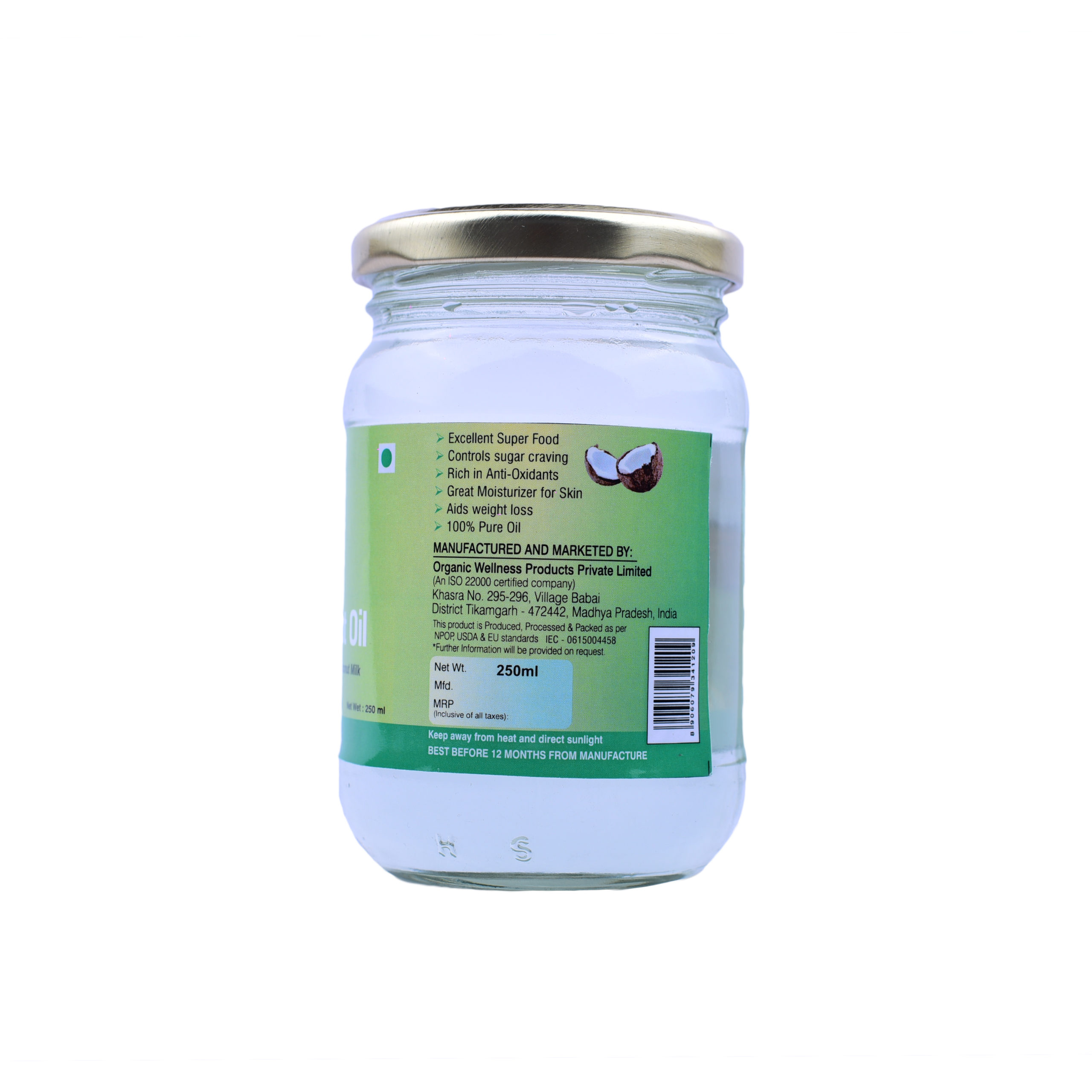 Organic Wellness Virgin Coconut Oil