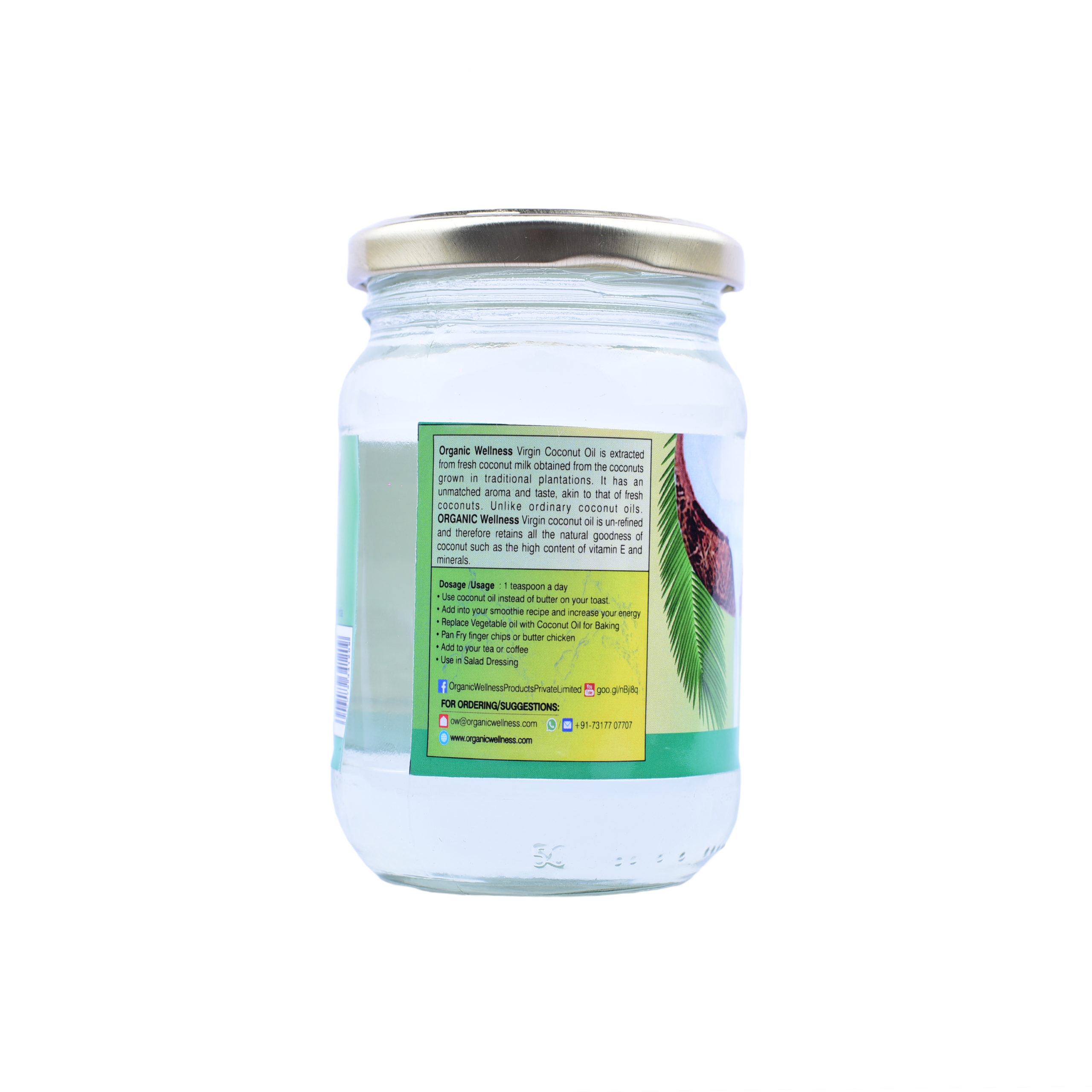 Organic Wellness Virgin Coconut Oil