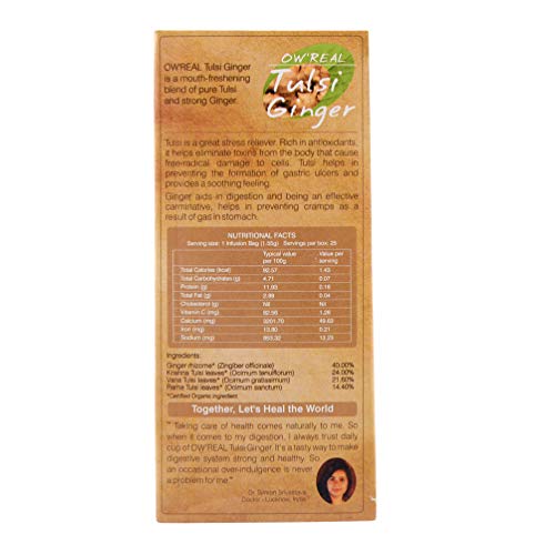 Organic Wellness Real Tulsi Ginger