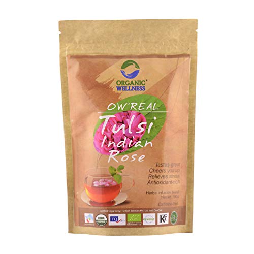 Organic Wellness Real Tulsi Indian Rose