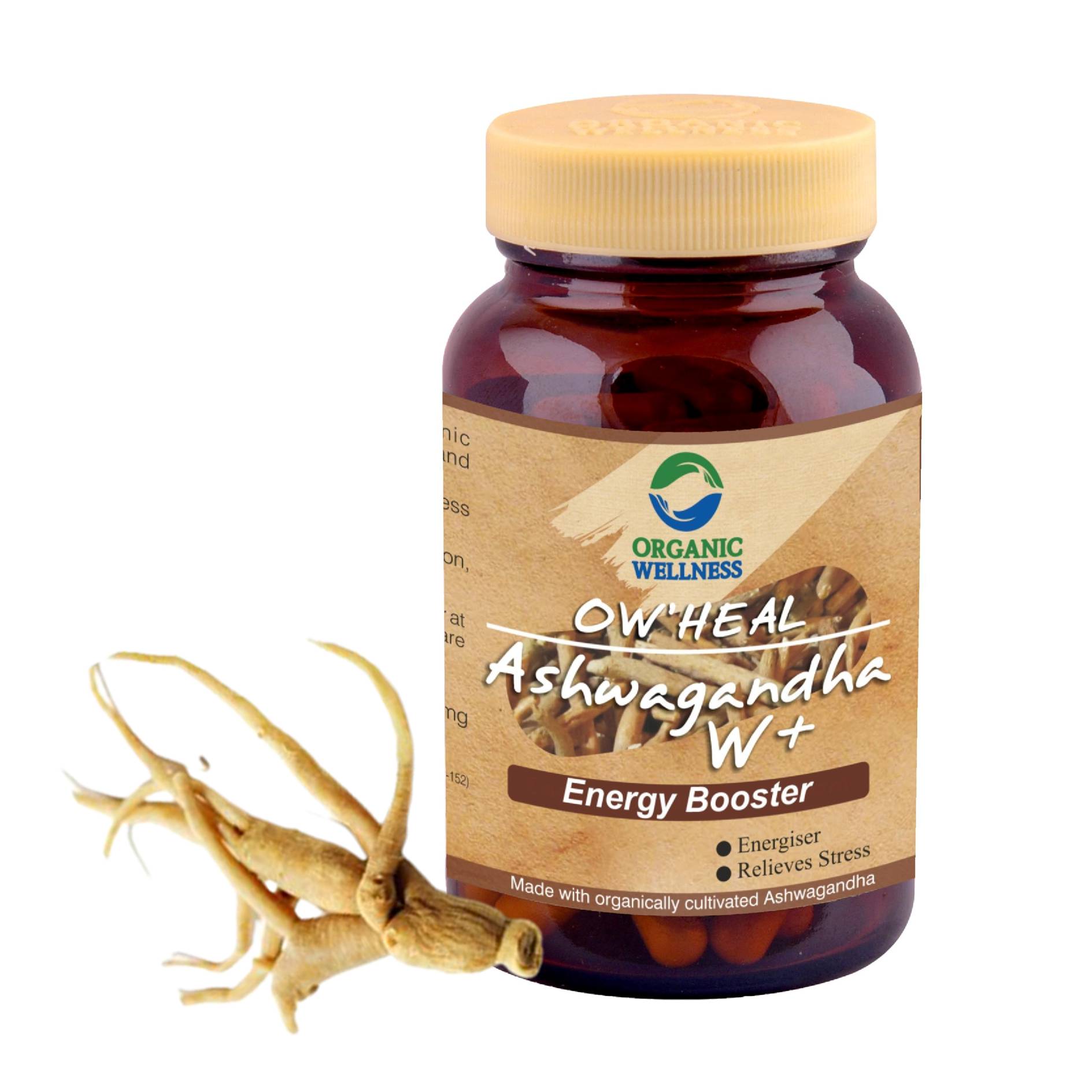 Organic Wellness Heal Ashwagandha W+