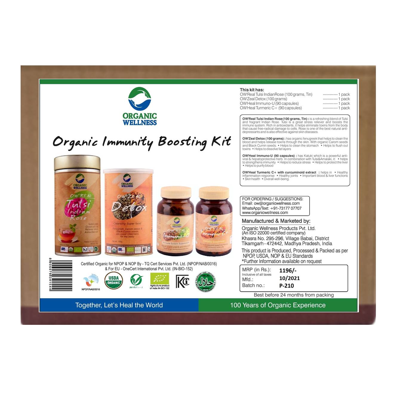 Organic Wellness Immunity Booster Pack