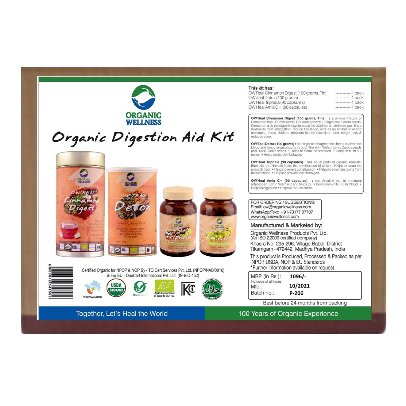 Organic Wellness Digestion Kit