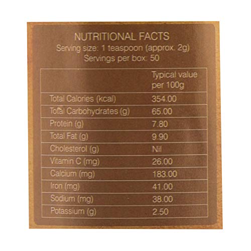 Organic Wellness Turmeric Powder 100 Gram Tin- 5% Curcumin