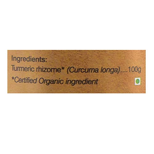 Organic Wellness Turmeric Powder 100 Gram Tin- 5% Curcumin