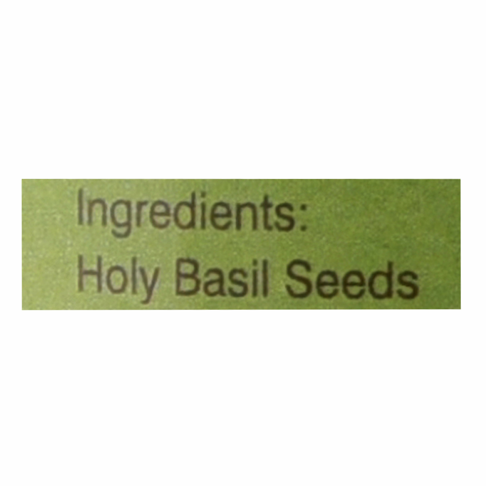 Organic Wellness Basil Seeds 100 Gram Tin