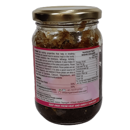 Organic Wellness Mishri Gulkand – 250 Gram