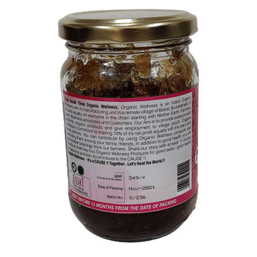 Organic Wellness Mishri Gulkand – 250 Gram