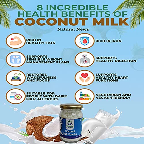 Organic Wellness Coconut Milk Powder – 100 Gram