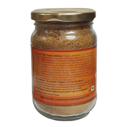 Organic Wellness Coconut Sugar – 150 Gram