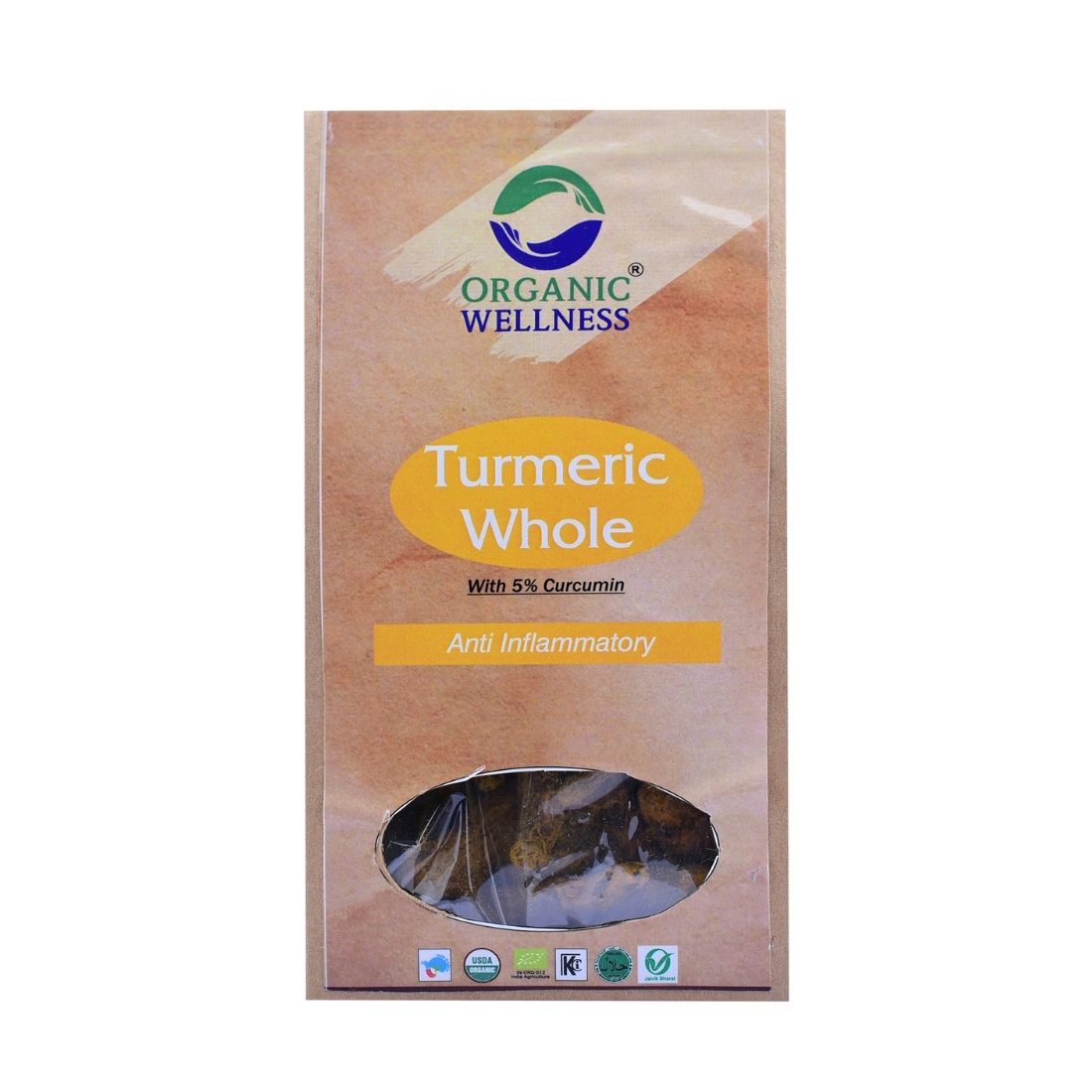 Organic Wellness Turmeric Whole 50 grams