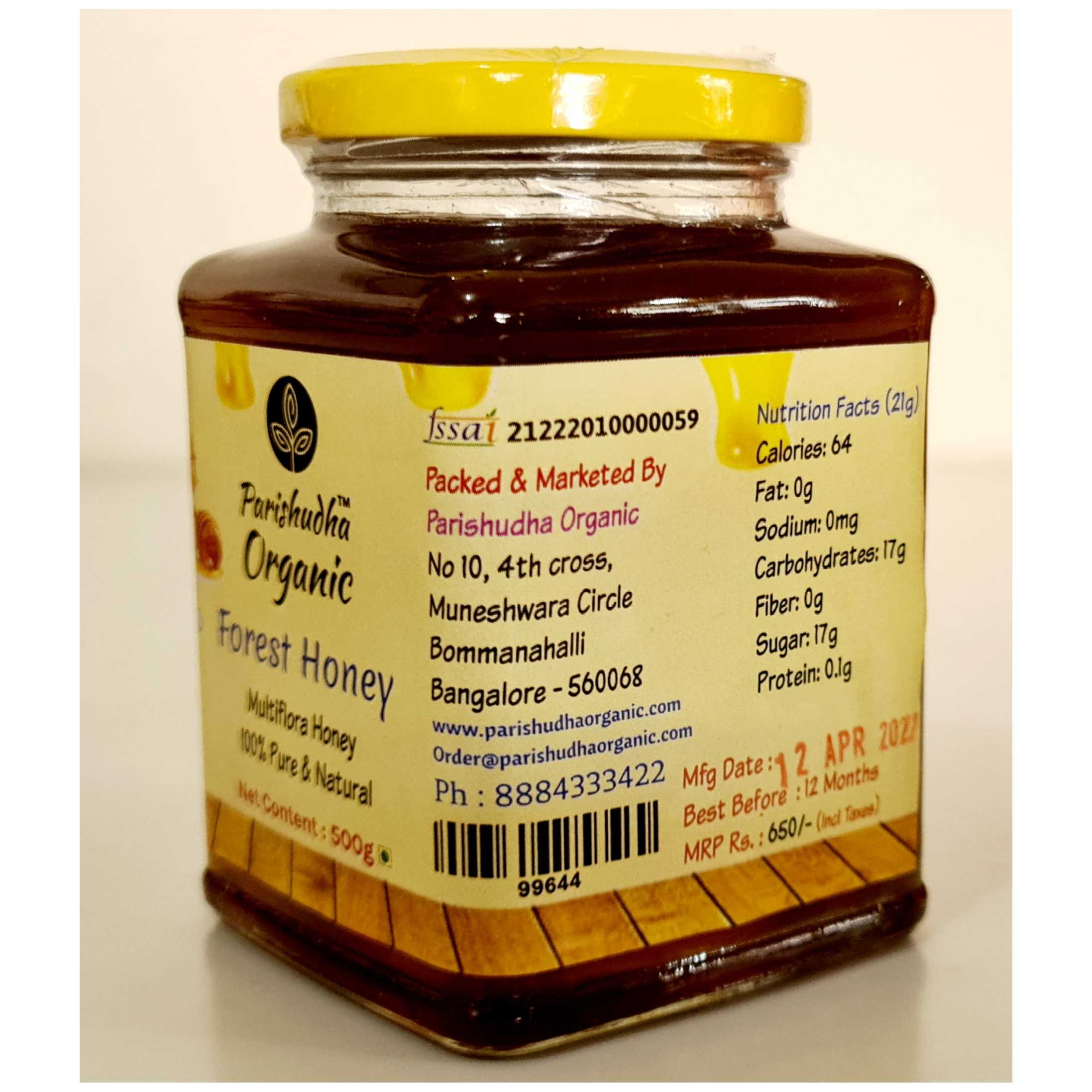 Parishudha Organic Honey Multi Flora forest honey