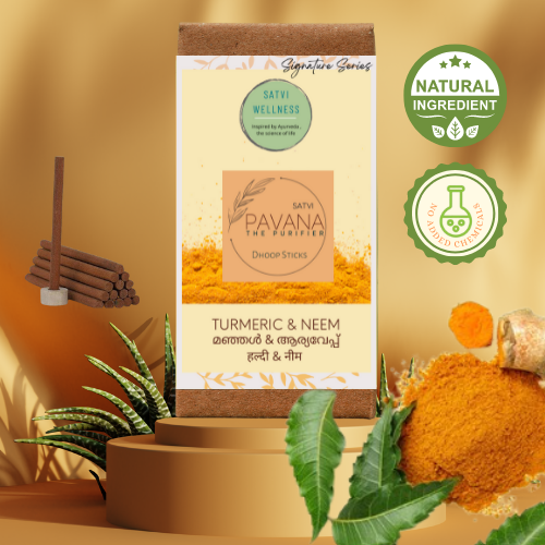Turmeric and Neem Dhoop Sticks