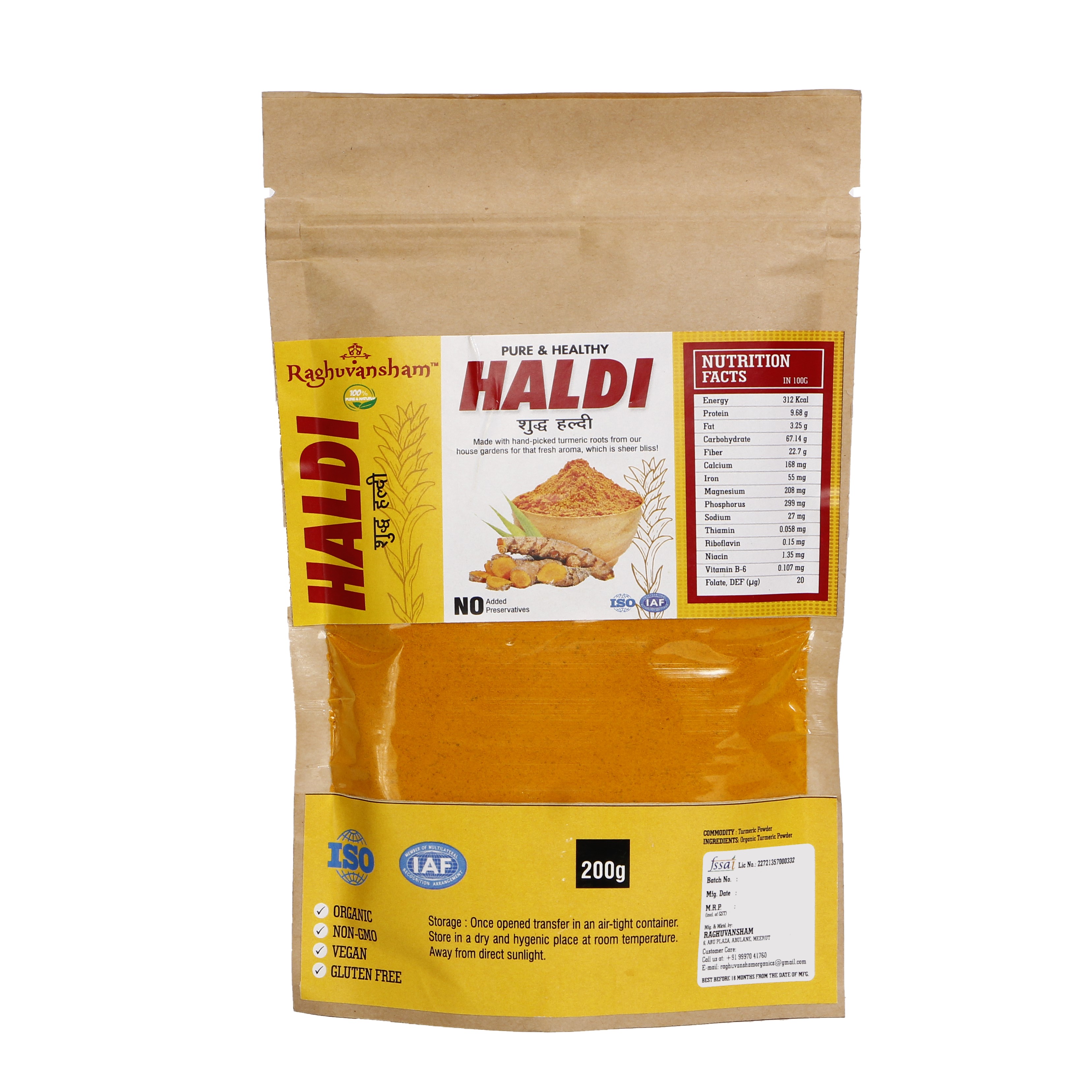 Organic Haldi