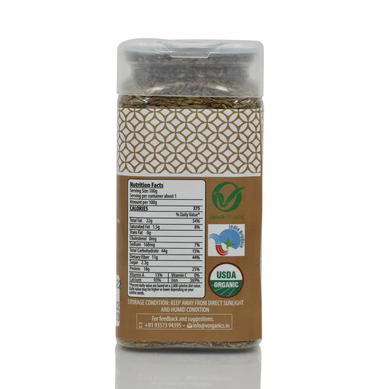 Organic Cumin Whole (Jeera)