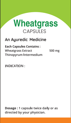 Wheatgrass Capsule