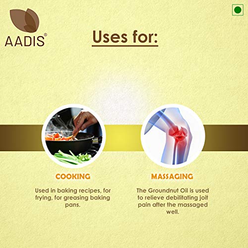 AADIS Organic Groundnut Oil 1 Ltr