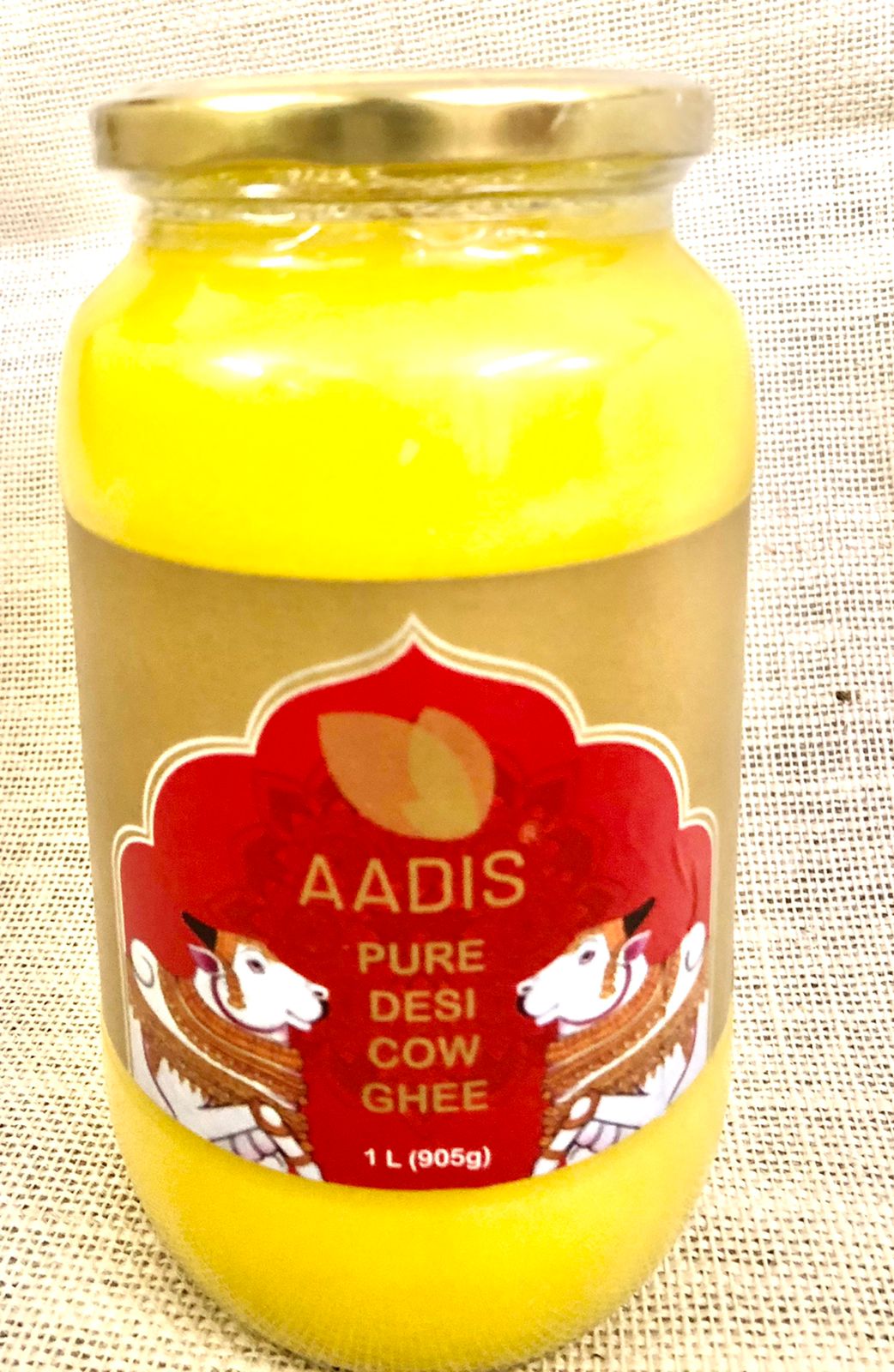 Aadis Pure Desi Cow Ghee 1Ltr