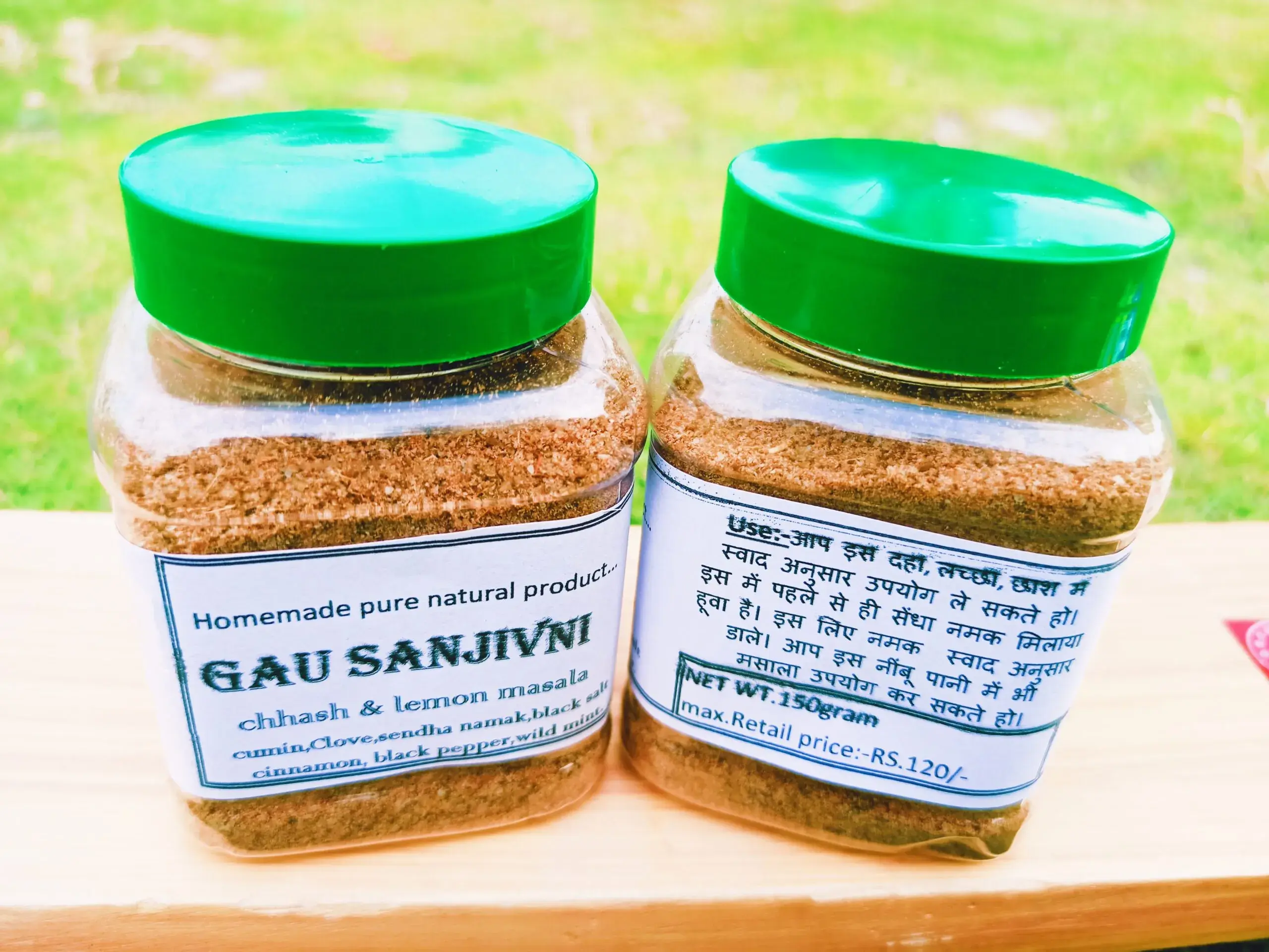 Gau Sanjivani Chhash(Taak) and Lemon Masala(Buttermilk Masala)