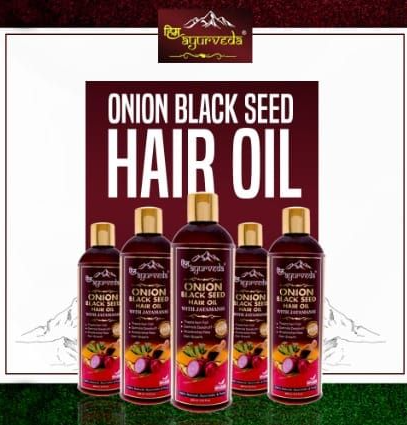 Onion black seed Hair oil