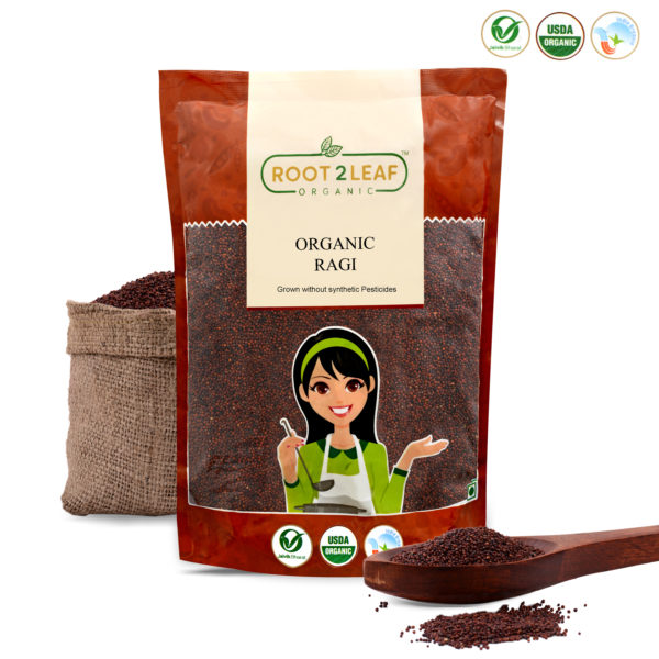 Organic Ragi Whole 1kg