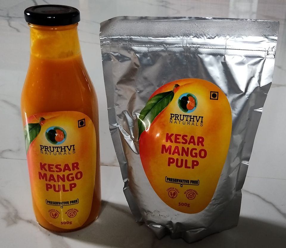 Natural mango pulp