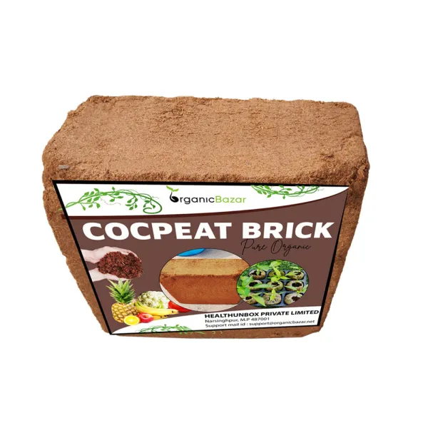 Cocopeat Brick 5 Kg Block for Gardening