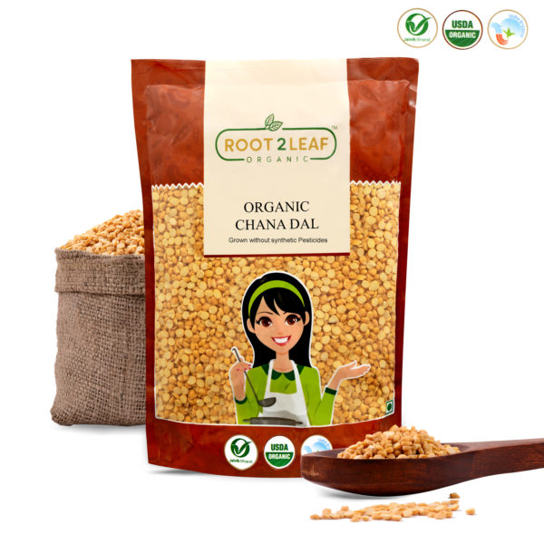 Organic Chana Dal 500 Gm