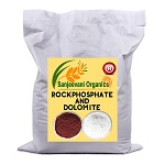 Sanjeevani Organics Enriched Rockphosphate Blend Dolomite – 1Kg Pack