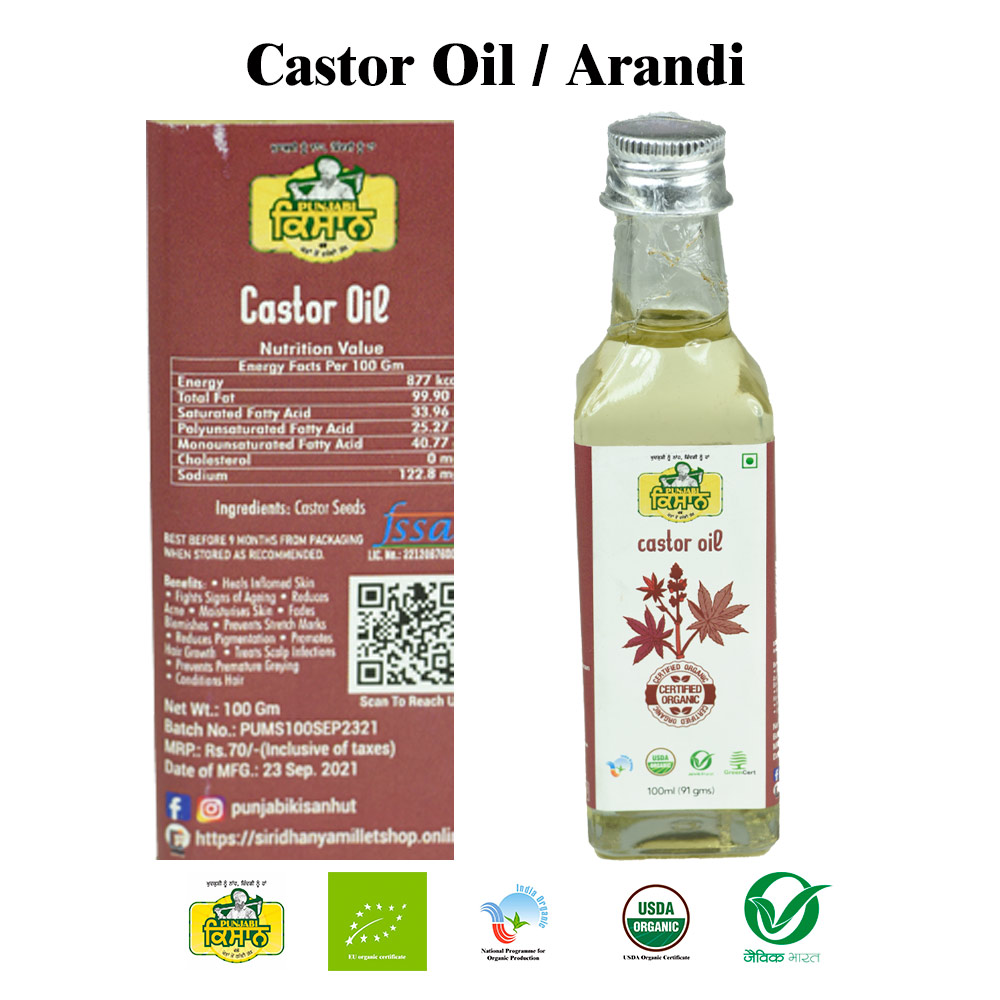 Castor Oil Arandi Tail
