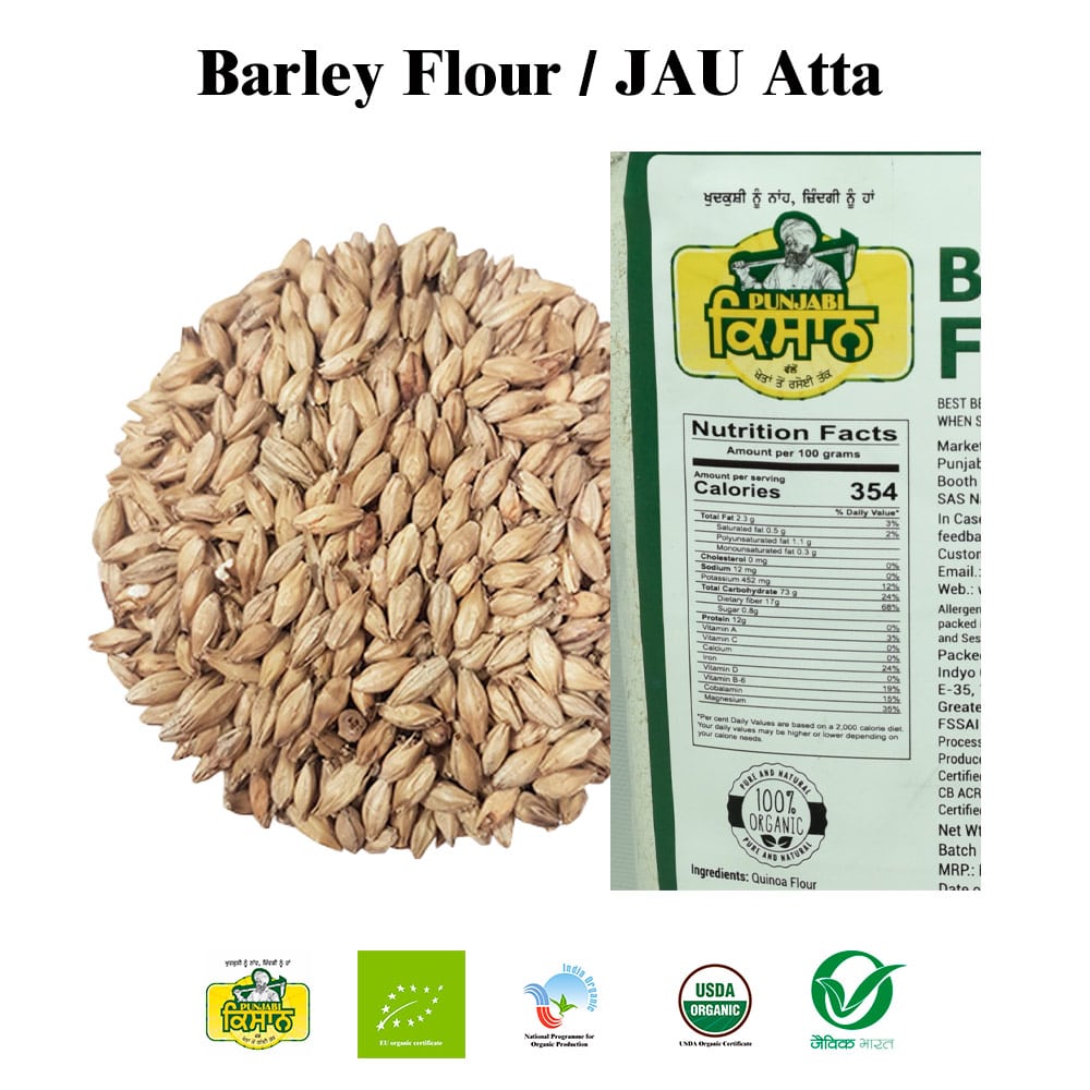 Barley Flour Jau Atta